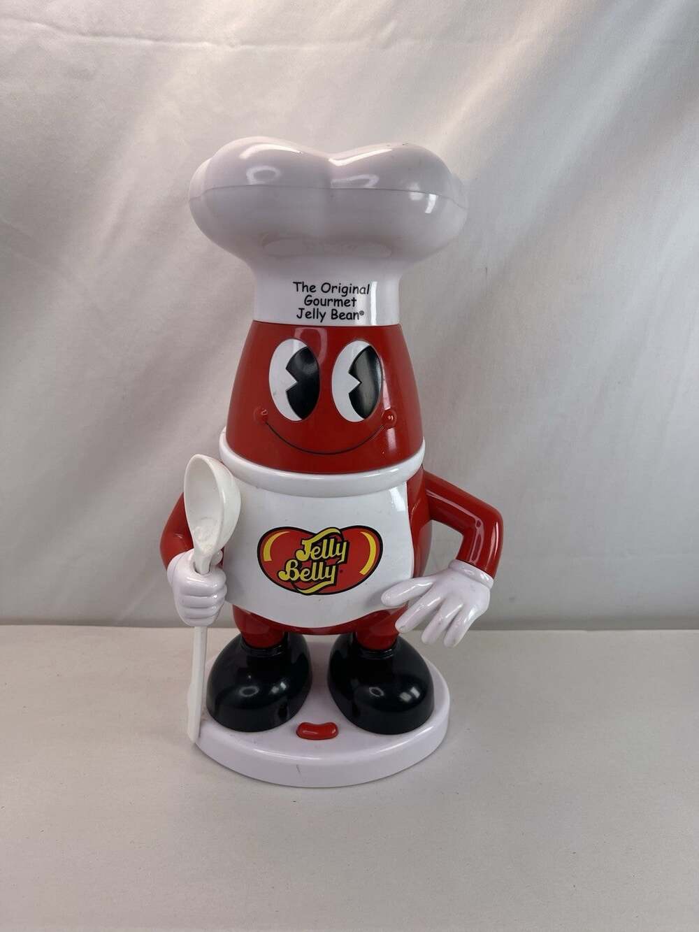 Jelly Belly Chef Sweet Talkin Mr Jelly Bean Candy Dispenser Spoon Talking Toy